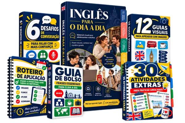 Inglês para o Dia a Dia — plano completo com bônus